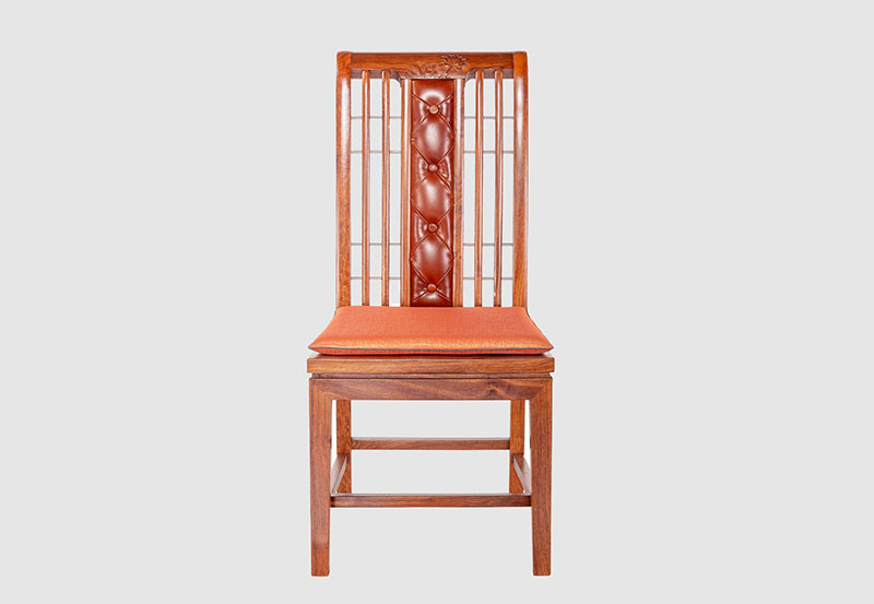 玉林芙蓉榭中式实木餐椅效果图