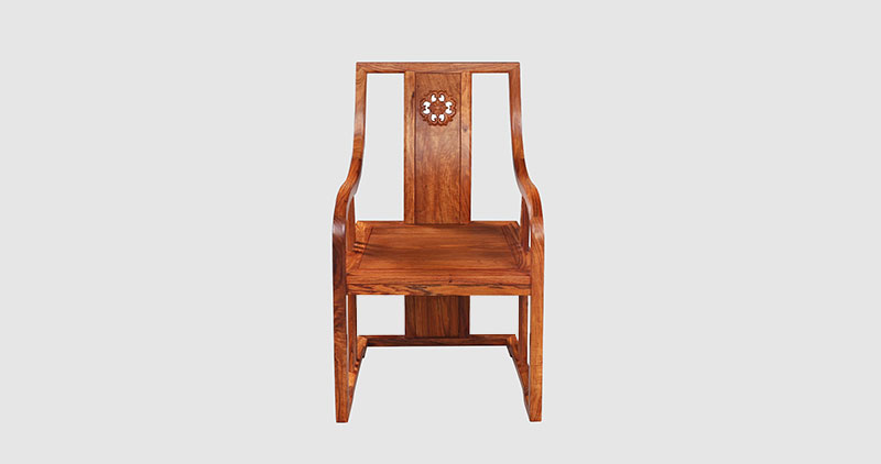 玉林中式家庭装修书房书椅家具效果图