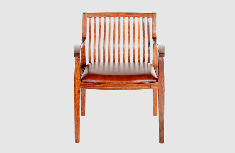玉林中式实木大方椅家具效果图